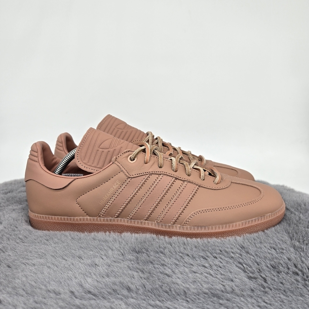 New adidas Pharrell x Samba Human Race 'Terracotta' Men's Shoes Size 10.5 - Picture 3 of 8